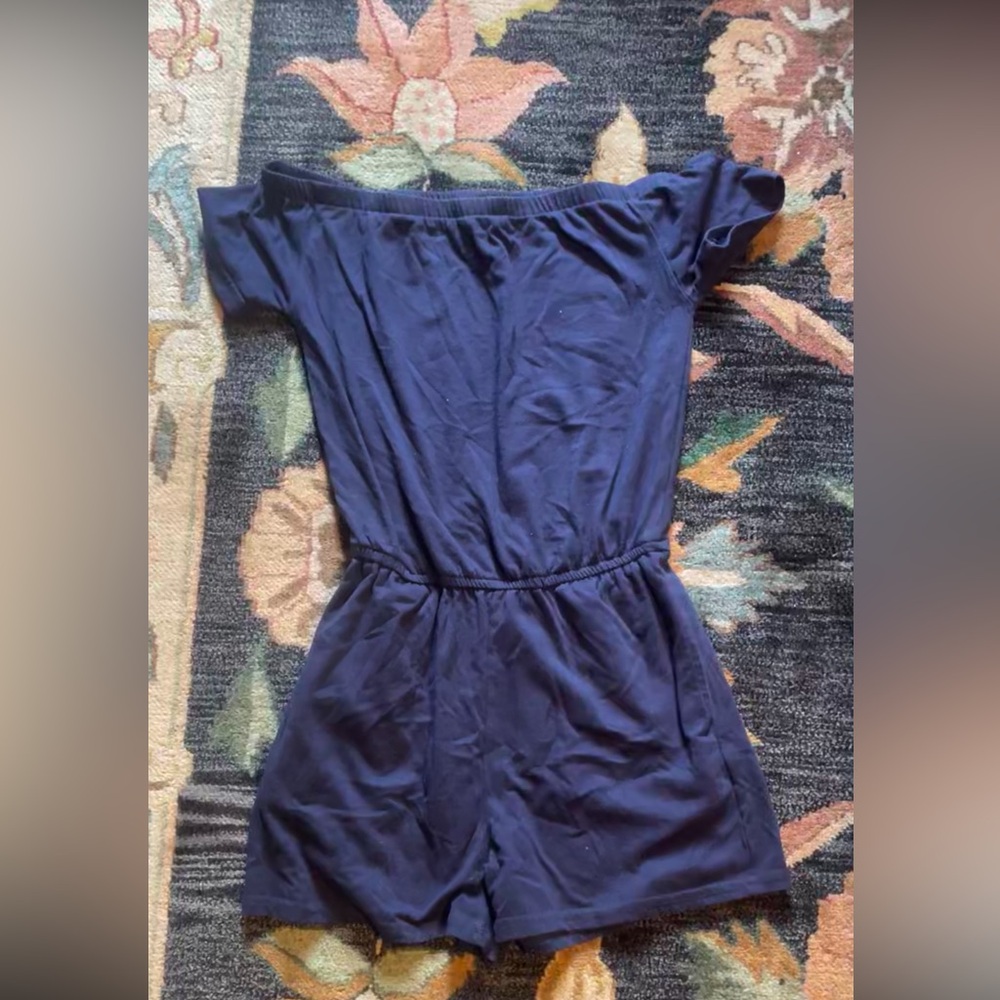 off the shoulder romper
